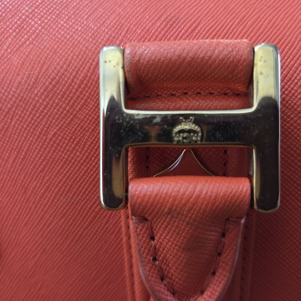 MCM Orange Women's Handbag - Picture 4 of 10